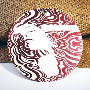 Paper <strong>Round</strong> Circle Swing Tags Custom With <strong>Hang</strong> Tag Die Cut Shaped Elastic Seal <strong>String</strong> <strong>Loop</strong> Labels for Clothing Tags - Product Image 2