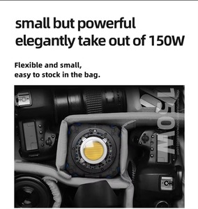 <span class=keywords><strong>YONGNUO</strong></span> 150W Ultra güçlü el canlı akış dolgu ışığı dahili pil ile fotoğraf için dayanıklı Metal Mini Bowens