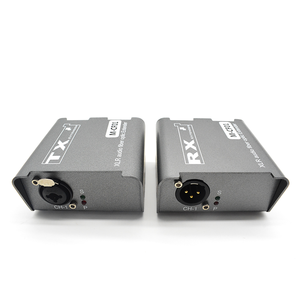 1 CH XLR dengeli ses Fiber genişletici alıcı ses singfiber Fiber optik kablo üzerinde 20km kadar - Product Image 3