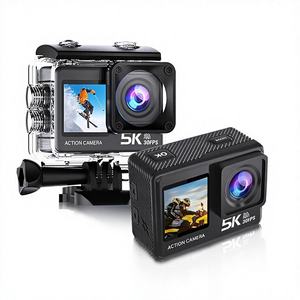 Câmera Esportiva 60 Go Pro 5K HD com Tela Dupla Colorida 1.3/2.0\", Cartão TF, M60TR, À Prova D'água para Uso Externo, Antichoque, Embalagem Neutra - Product Image 5