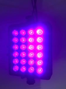 Ip65 חיצוני 24 x10w luv הוביל מכונת כביסה קיר אור לקישוט