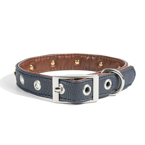 Collar de perro de PU con patrón táctico personalizado, clavos, remaches, Collar para mascotas, accesorios de hardware decorativos, cuerda de tracción para perros de diseño único - Product Image 5