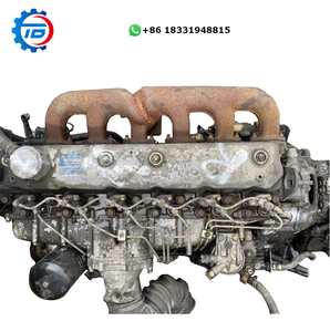 中古掘削機エンジン6D16ターボディーゼルエンジン三菱ふそう300hp V8 1405マリンギアボックス水冷シリーズ
