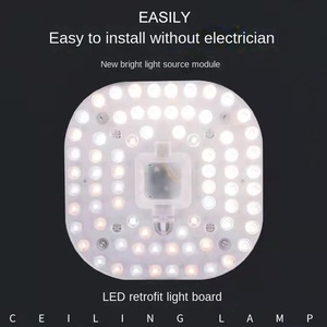 12w 18w 24w 360w הוביל עדשות מודול dimmable ו cct 2835 smd pcb לוח מנורת מנורת תקרה הוביל מודול מקור אור 36w
