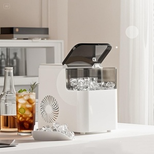 Ghiaccio per uso domestico a basso consumo energetico a congelamento rapido funzione AutoClean cocktail per feste e ufficio macchina per fabbricare il ghiaccio - Product Image 2