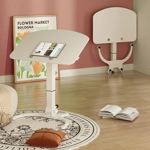 Mesa DE ESTUDIO DE ORDENADOR pequeña de diseño moderno, Biblioteca de proveedores, sala de juntas, soporte de escritorio de lectura, mesa de altura ajustable para niños - Product Image 4