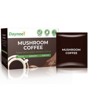 Winstown Mushroom <strong>Coffee</strong> Think with Lion's Mane and Chaga Private Label OEM Immunity Energize Ganoderma <strong>Coffee</strong> - Product Image 1