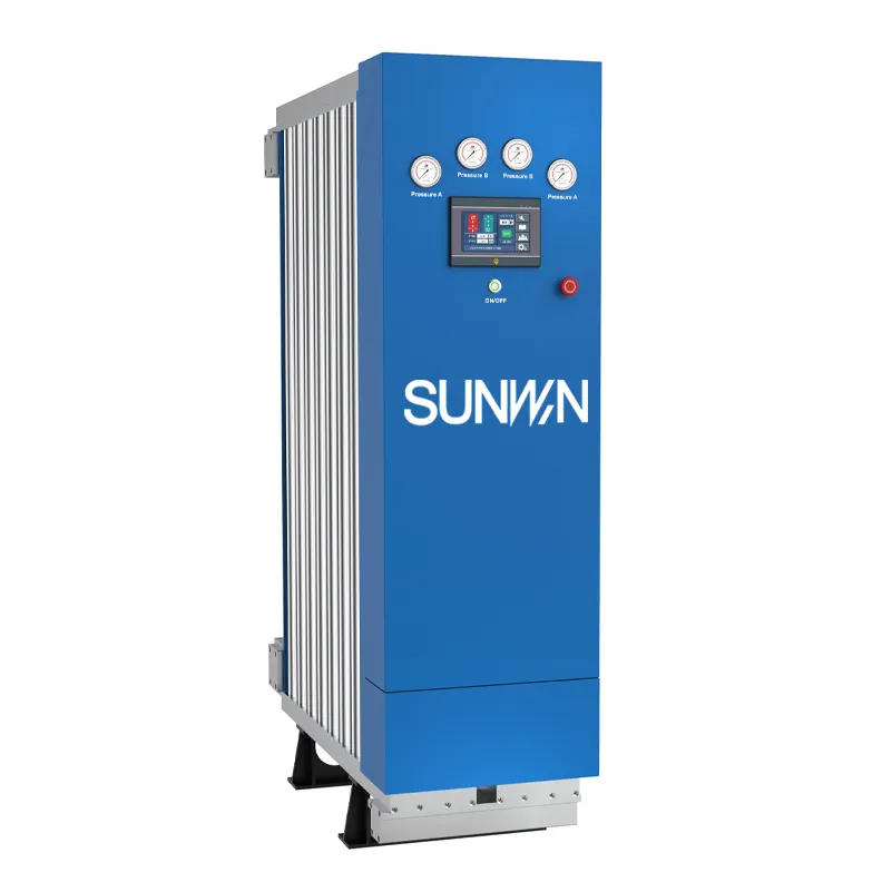 Secador de aire comprimido de adsorción, refrigeración de punto de rocío estable, 50Hz, 220V, cfm