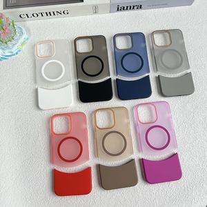 מגנט מט לסיים את המחשב במקרה טלפון iphone 16 אביזרים טלפון מקסימום pro עבור iPhone 15 pro max טלפון נייד