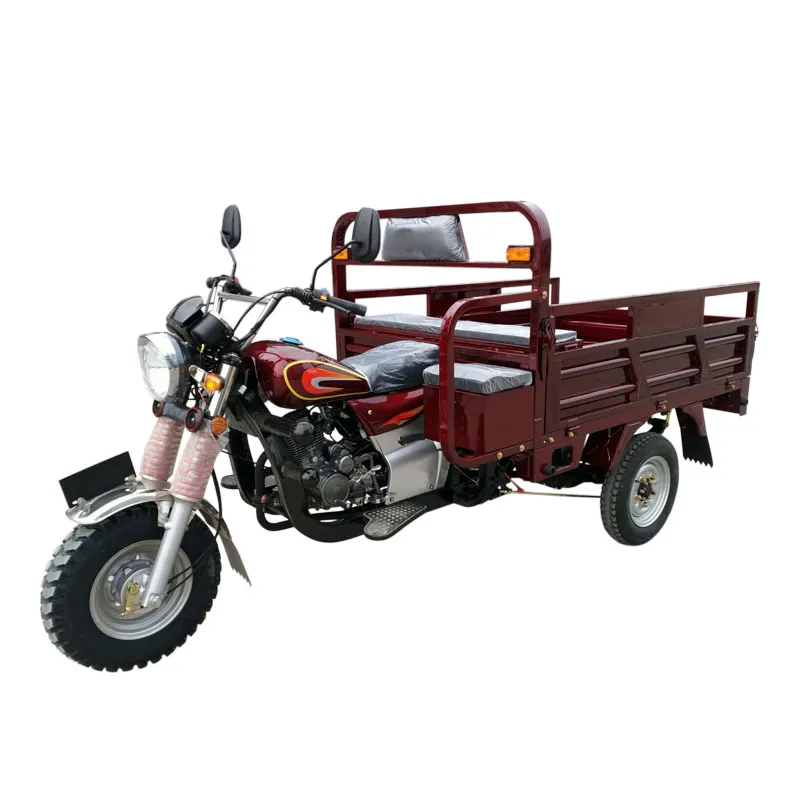 Triciclo a 3 ruote per moto resistente a doppia sospensione 150cc triciclo agricolo stile libero