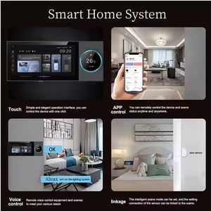 Diseño de panel de control inteligente para el hogar Panel de control inteligente para el hogar de 8 pulgadas y puerta de enlace Wifi Control remoto Sistema de automatización del hogar inteligente - Product Image 6