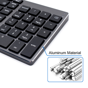 定制多设备可充电办公电脑键盘Teclado Inalambrico西班牙键盘无线蓝牙键盘 - Product Image 4