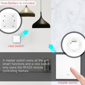 2022新设计wifi遥控开关家庭自动化无线开关，带图雅应用控制功能 - Product Image 3
