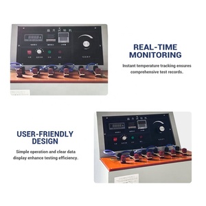 เครื่องทดสอบการเพิ่มอุณหภูมิของปลั๊กและเต้ารับแบบ OEM จากโรงงานโดยตรง เครื่องทดสอบอายุการใช้งานแบบสอด-ดึงแนวนอนสำหรับอุตสาหกรรมตามมาตรฐาน ISO - Product Image 5