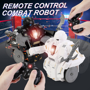 Robot de batalla inteligente de 2,4G para niños, Robot de boxeo de lucha con Control remoto de plástico exclusivo transfronterizo con Kit de chasis - Product Image 3