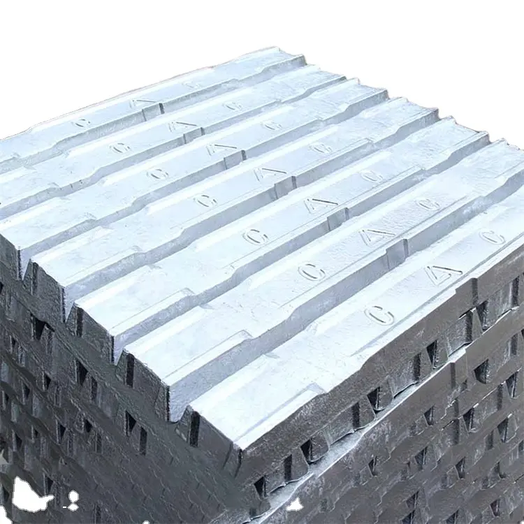Fabricant de lingots d'aluminium 99.9% de haute qualité
