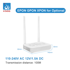HSGQ-X111W optik ağ ünitesi 1ge 1fe 2.4G tek bant wifi onu Gepon Ont - Product Image 3
