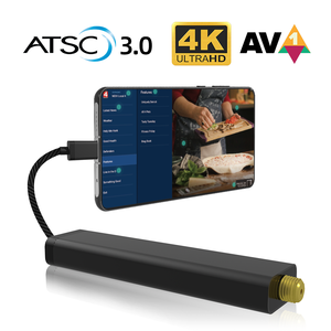 卸売ATSC3.0TVレシーバーAmlogicS905Y4 Android 11 ATSC3.04KチューナースマートTVスティック - Product Image 5