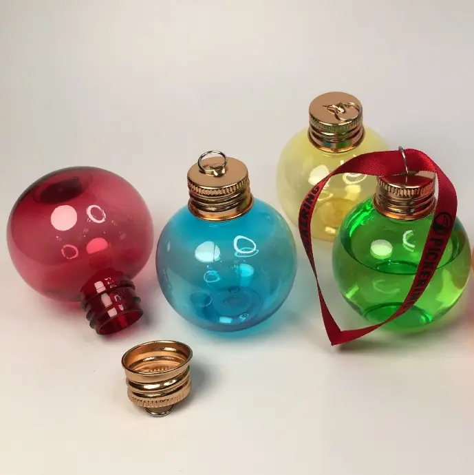 クリスマスボールツリーの装飾をぶら下げている透明なクリスマスボールDIYペンダント安物の宝石の装飾品家のためのクリスマスの装飾