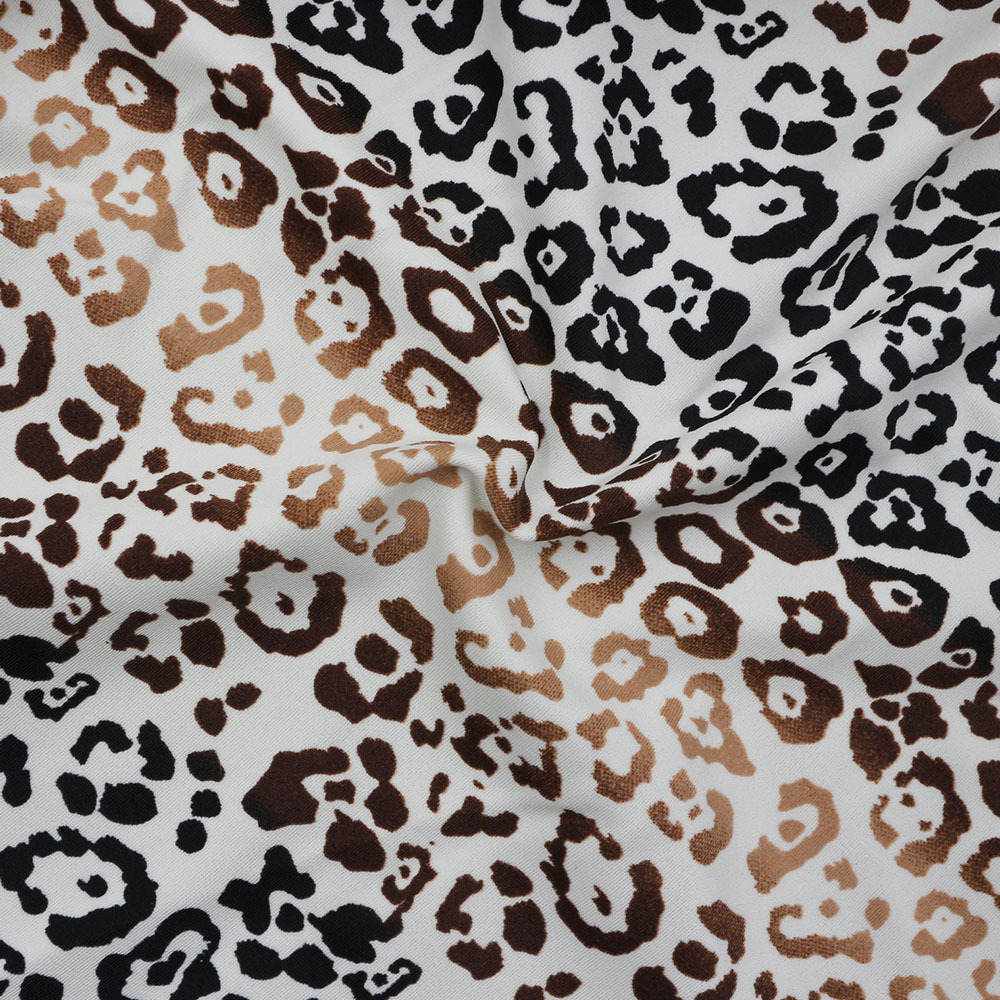 Leopard gradient print