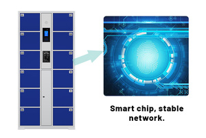 パスワード収納キャビネット屋外パーセルコイン式ロッカーロッカー - Product Image 3