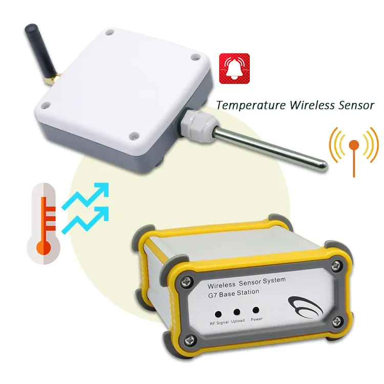 Controlador WiFi sensor de temperatura registrador de datos barométricos transmisor de presión de alta temperatura impermeable