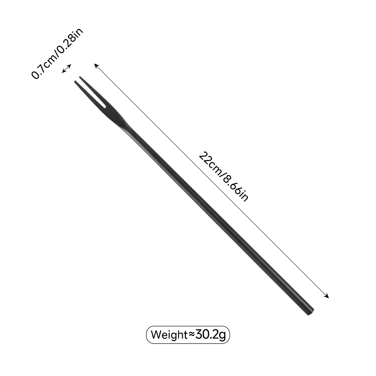 22cm-black