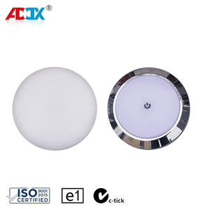12V karavan RV araba iç tavan LED yuvarlak işık anahtarı ile RV motorum için LED lamba - Product Image 2