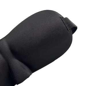 Adjustable 3D Silk Eye Mask Travel Eye Mask With Elastic Strap Memory Foam <strong>and</strong> Cotton Blocks Out Light for Peaceful <strong>Sleep</strong> - Product Image 3