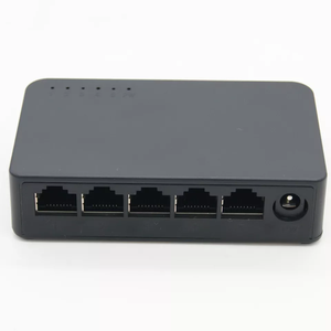 Switch <span class=keywords><strong>Ethernet</strong></span> RJ45 a 5 porte guscio metallico Mini Switch Desktop di rete Hub di rete per <span class=keywords><strong>Computer</strong></span>