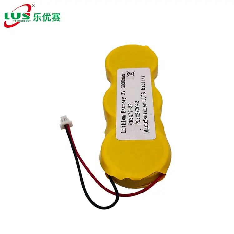 Bateria de lítio CR2477 LIR2477 BR2477 CR2477-3P 3v cr2477-3P 3000MAH CMOS CR2477