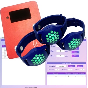 Braccialetto nfc controllo del tempo di gestione del tempo da polso design disponibile impermeabile IP68 timer conto alla rovescia per braccialetto magnetico - Product Image 1