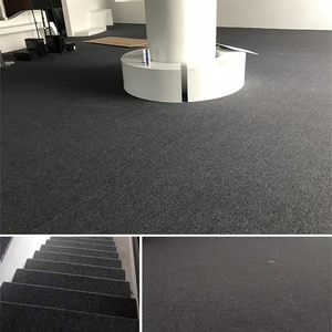 PP Floor Door <span class=keywords><strong>Mat</strong></span> Cozinha Antiderrapante Tapete Rolado Loop Pile Tapete Mesa De Café Sala De Leitura Do Escritório Quarto Tapete Insonorizado