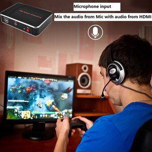 Ezcap 1080P30 HDMI Video yakalama mic-in Video kaydedici x box ile uyumlu 360/bir/PS 3 /PS 4 vb - Product Image 3