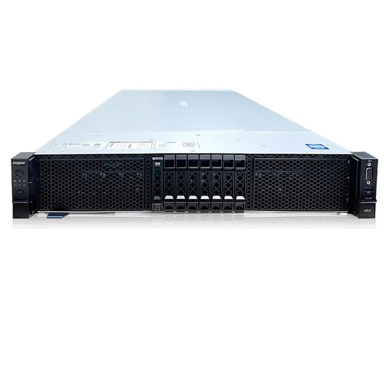 Inspirur Server komputer 2U, catu daya 5318H 800W prosesor Intel Xeon, 64GB 3*1.2T 2G Array kartu Server rak