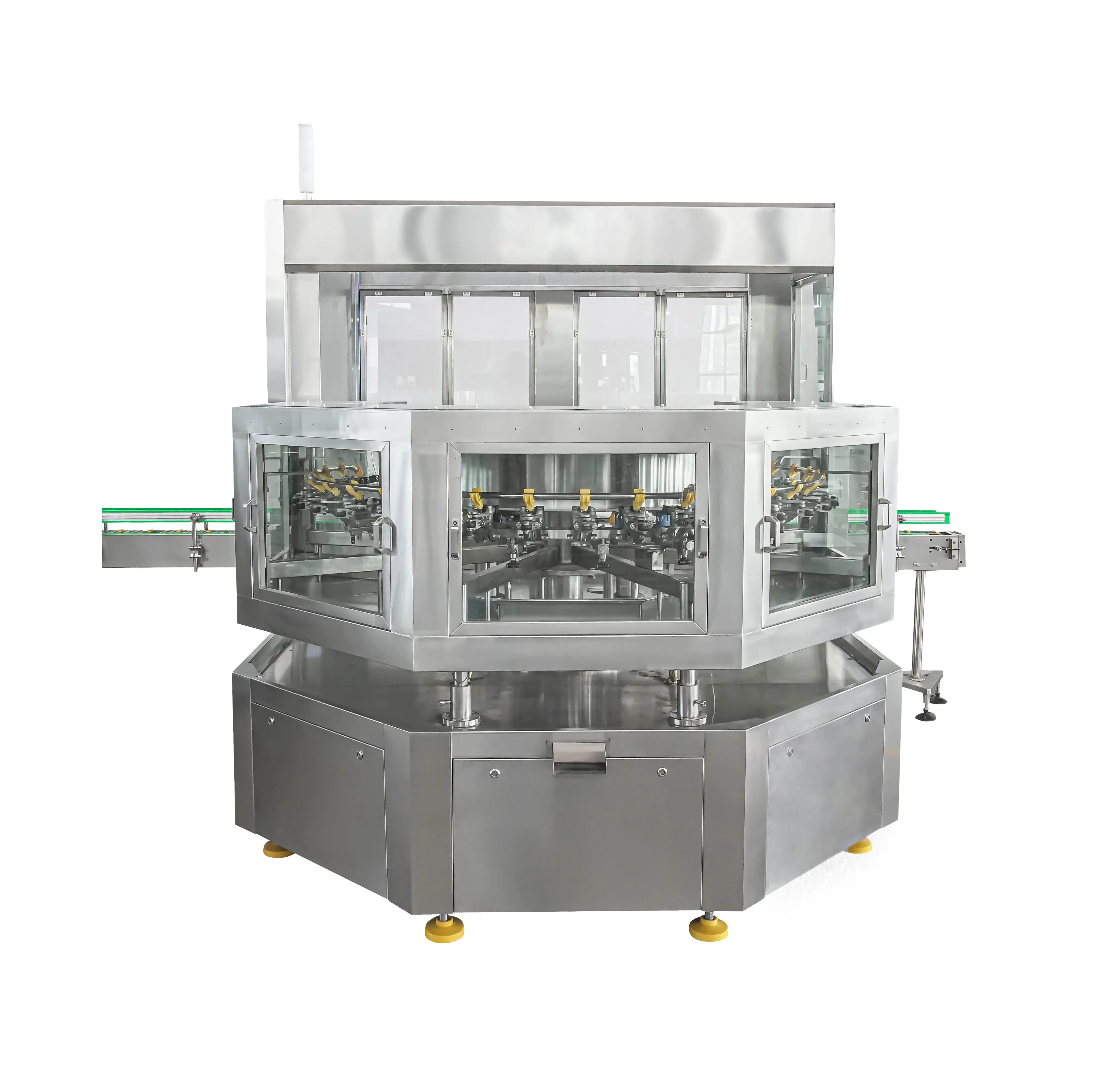 Machine Voor Het Reinigen Van Grote Waterflessen Voor Kleine Bedrijven Lineaire Type Apparatuur