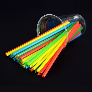 Atops批发定制彩色可生物降解一次性聚丙烯吸管 - Product Image 4