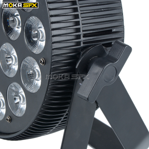 Sıcak satış ultra-ince Model taşınabilir 18x10w 4 in1LED RGBWAU par ses kontrolü ile (siyah) - Product Image 6