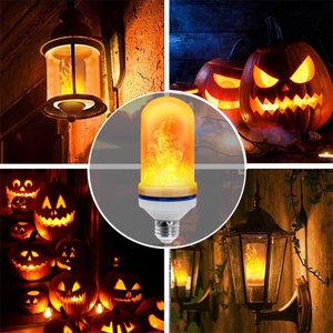 2019 Most Popular <strong>4</strong> Modes <strong>LED</strong> Flame Effect Light Bulb 5 <strong>Watts</strong> E26/E27 Standard Base 110V-240V - Product Image 3