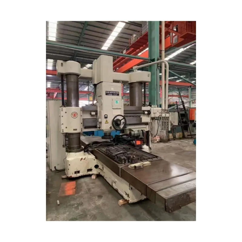 Second-hand Japanese heavy-duty CNC gantry boring and milling machine table size: 1500X1000 metal gantry boring machine