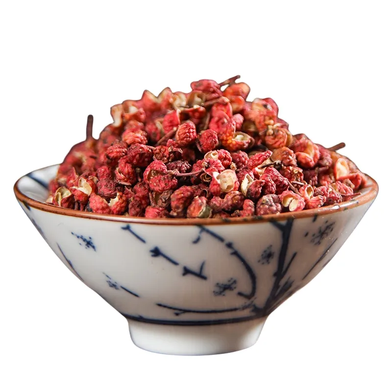 Toptan toplu gıda baharat baharat kırmızı Sichuan Peppercorn doğal tohum çin dikenli kül