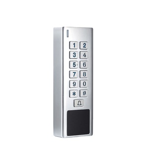 Metall tastatur Ip68 Wasserdichte Tür kontroll systeme Em ID-Karte Tastatur leser Standalone-Tür Rfid-Zugangs kontrolle - Product Image 3