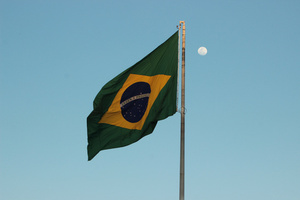 2025新卸売カスタム印刷屋外イベント広告サッカーカップブラジル国旗 - Product Image 2