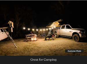 USB <strong>Battery</strong> <strong>Powered</strong> Waterproof LED <strong>String</strong> <strong>Lights</strong> for Camping and Tent - Product Image 4