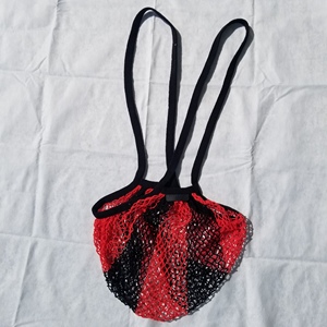 Cozinha Frutas Legumes Saco Pendurado Reutilizável Mercearia Produzir Sacos Algodão Malha Ecologia Mercado <span class=keywords><strong>String</strong></span> Net Sacos De Compras