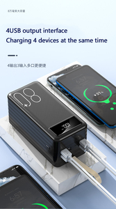 High Capacity Triple <strong>Input</strong> 4 USB <strong>Output</strong> 80000mAh Power Bank Banks Mobile Phone Charger 80000 Mah Powerbank for Mobile Phone - Product Image 4