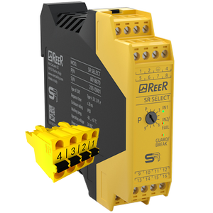 REER Brand SR SELECT C Ossd Output Devices E-stop controlli a due mani tipo 2 fotocellule Multi funzione interfaccia di sicurezza - Product Image 1