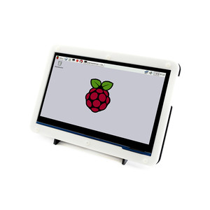 Raspberry PI 4 Typ B Display 7 "Touchscreen-IPS-Bildschirm mit Schwarzweiß abdeckung - Product Image 1