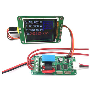 Taidacent RS485 RTU Current and Voltage <strong>Data</strong> <strong>Logger</strong> with LCD Display Power Meter <strong>Modbus</strong> <strong>TCP</strong> IP TTL 220V AC Watt Energy Meter - Product Image 3
