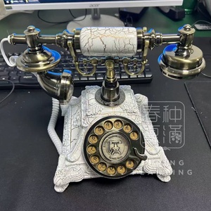 Téléphone Livre d'Or Audio Vintage pour Cabine Téléphonique, Enregistrement de Messages pour Mariages et Événements - Product Image 1